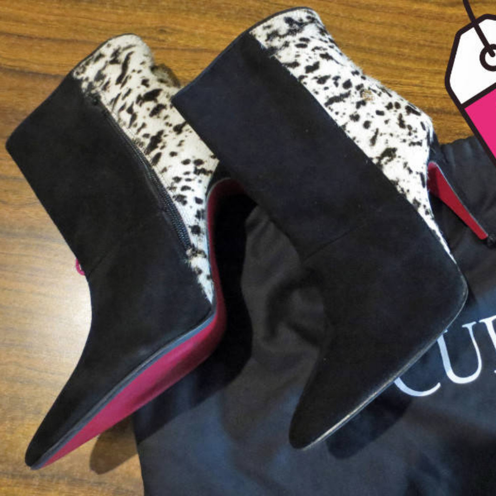 Genuine leather hand-crafted Cuple booties